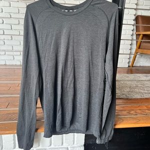 Mens Long sleeve Lululemon Drifit Shirt